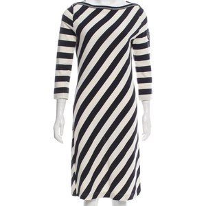 TORY BURCH Long Sleeve Knit Knee-Length Dress